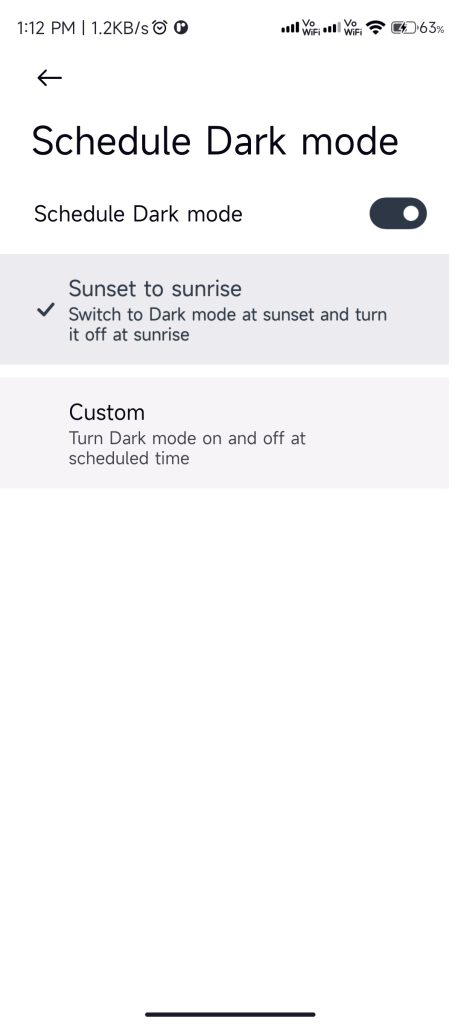 Change Display Mode Screen 4